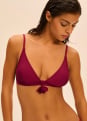 Haut de maillot de bain triangle sans armature 